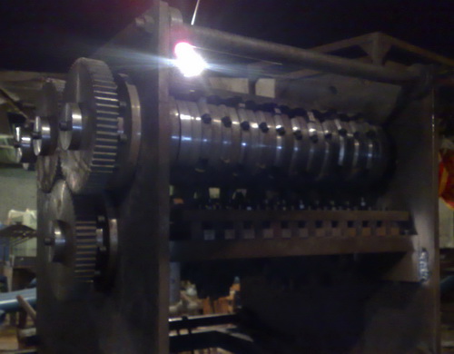 Tire recycling line 15