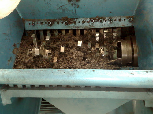 Tire recycling line 21