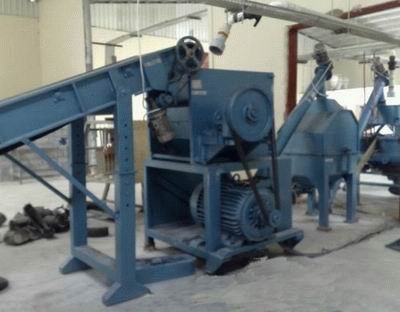 Tire recycling line 3